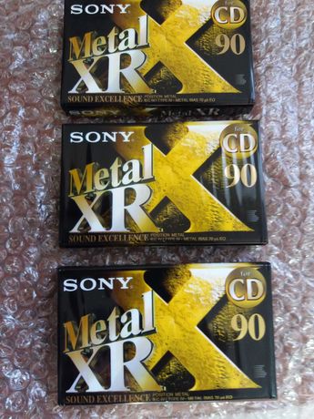 cassetes Sony Maxell TDK Metal Seladas