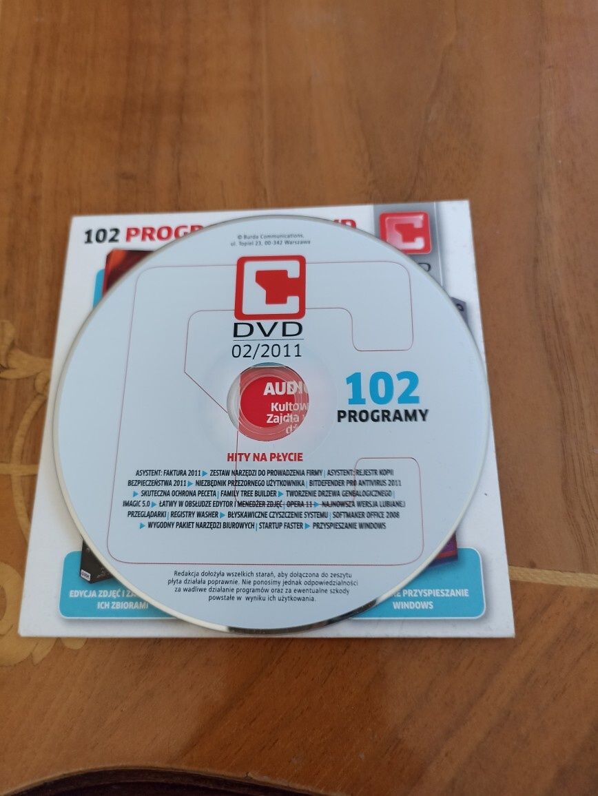 Chip DVD, 102 programy na DVD