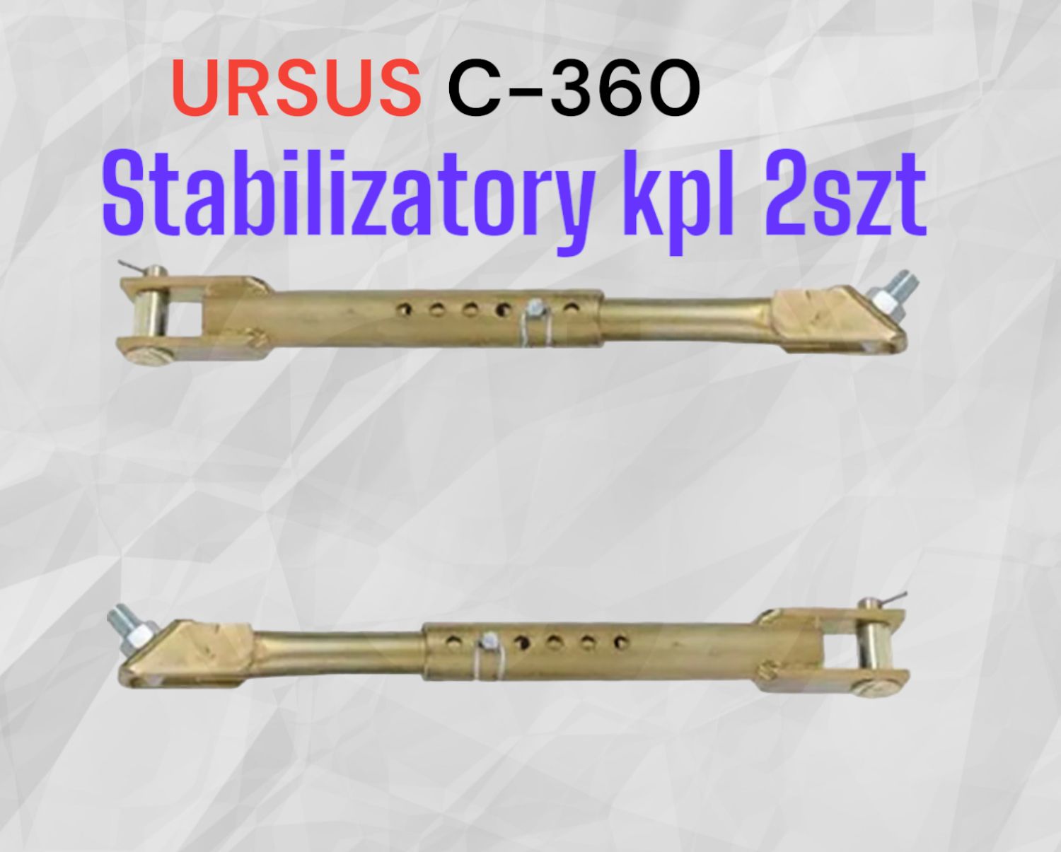 URSUS C-360 Komplet stabilizatorów bocznych,Odciągi C-360-3P,Zetor