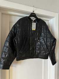Новая кожаная куртка из премиальной линии H&M