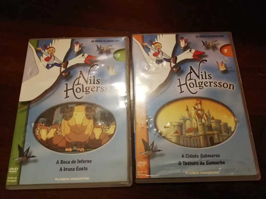 Nils Holgersson - colecção DVD infantil original português anos 80