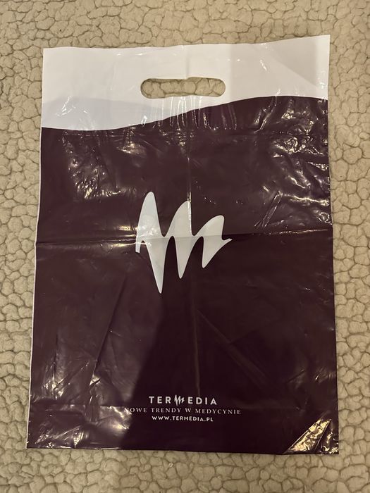 Reklamówka Termedia, do kolekcji, foliowa, używana