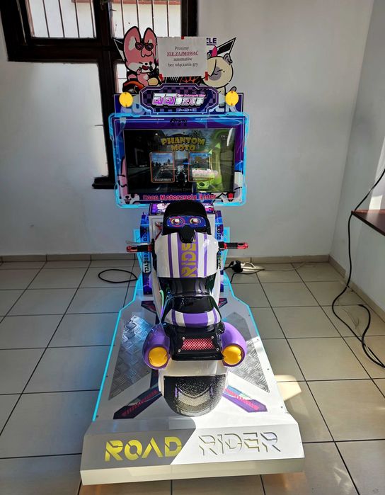 Automat rozrywkowy zarobkowy symulator do gry motor sala zabaw