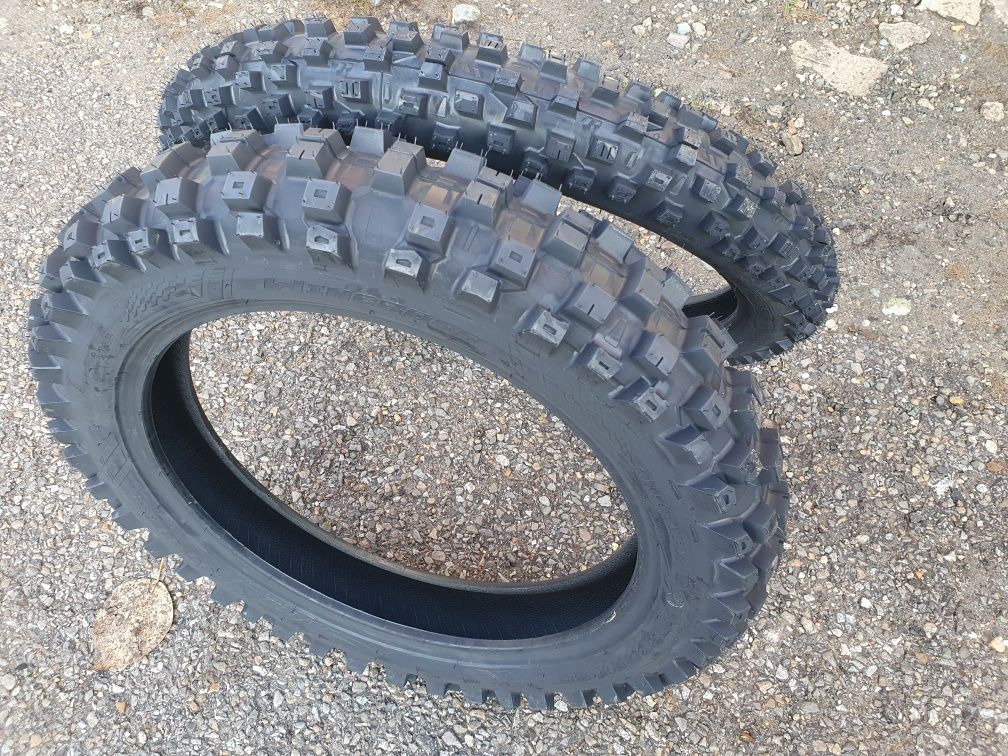 Opony enduro cross yamaha dt 125  80/100-21, 110/100-18