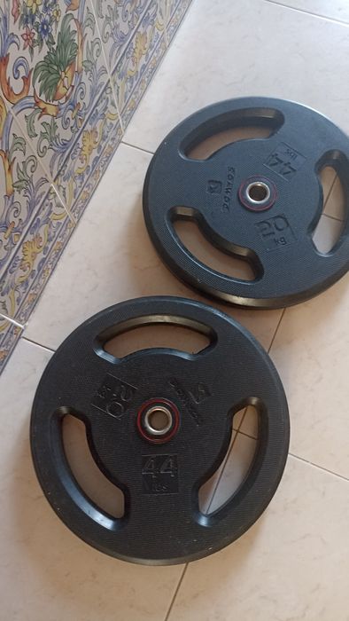 40kg discos musculação