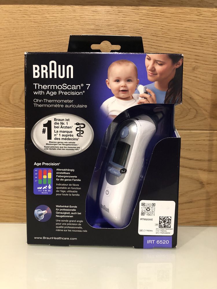 Braun Thermoscan 7 termometr douszny