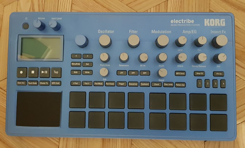 Korg Electribe 2 Synth Blue Hacktribe