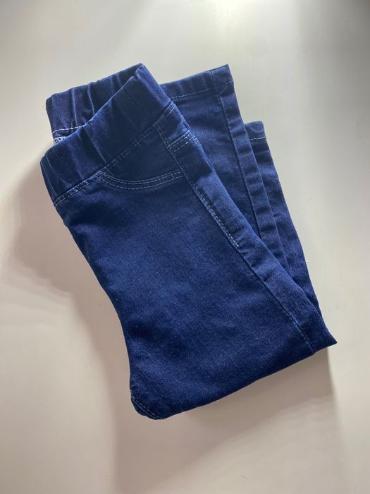 Лот джинсы и комбез джинсовый на девочку размер 80