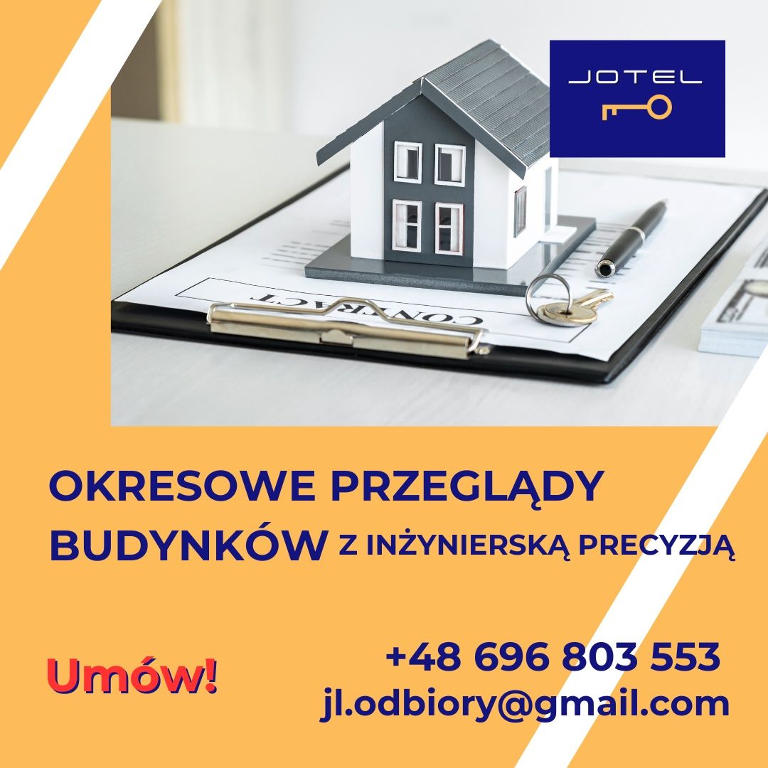 Odbiory mieszkań od dewelopera/Przeglądy budynków/Kierownik budowy