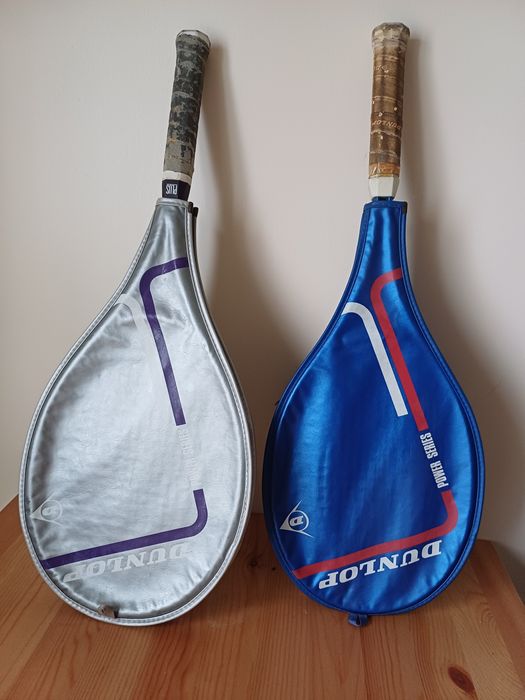 Raquetes de tenis vintage dunlop