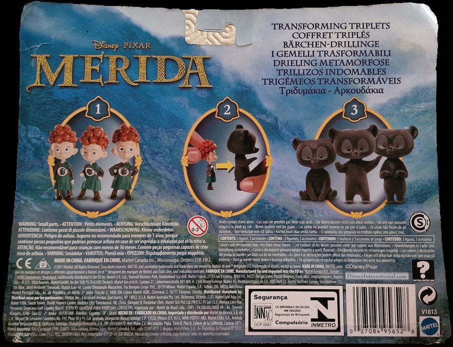 Figuras Disney Brave e Monsters University