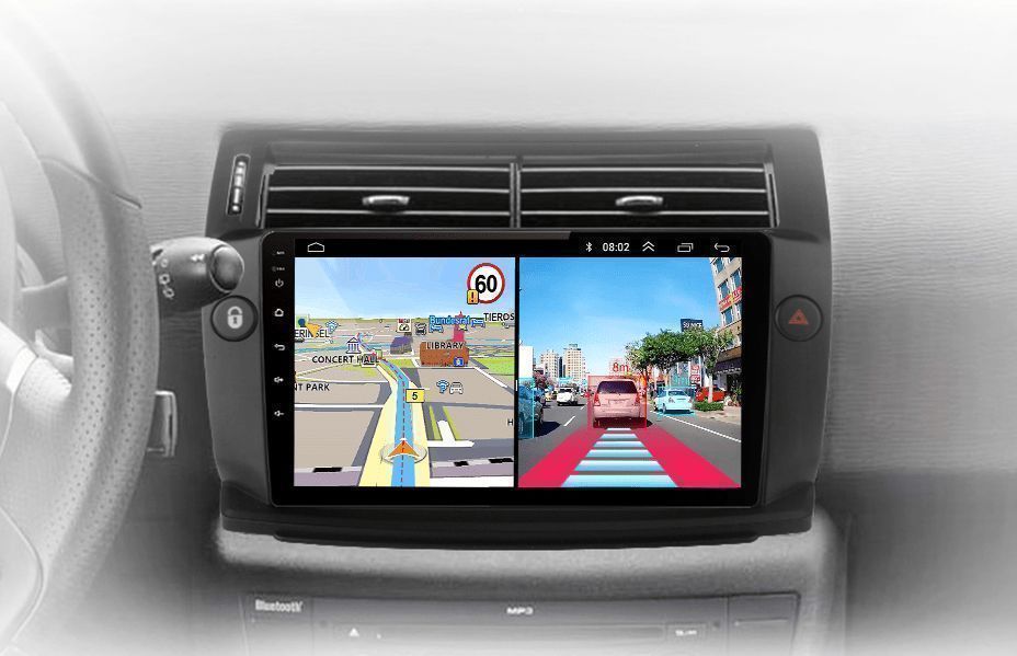 Radio nawigacja Citroen C4 2004 - 2009 Android  Carplay 6GB 128GB