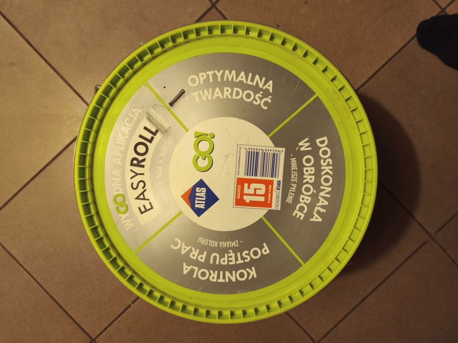 Atlas Go Masa szpachlowa gotowa wiadro 25 l