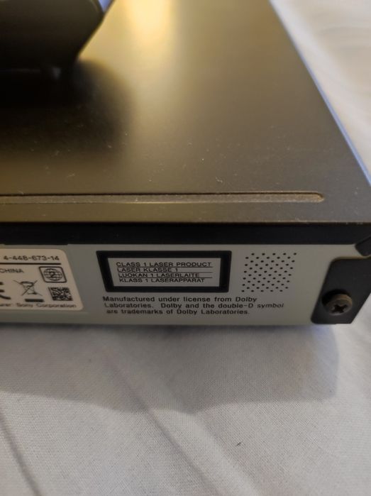 Leitor DVD Sony novo com SCART