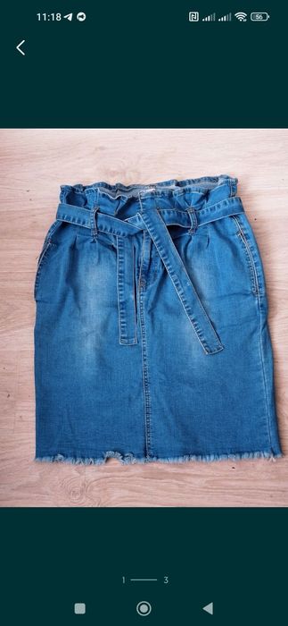 Джинсовая юбочка