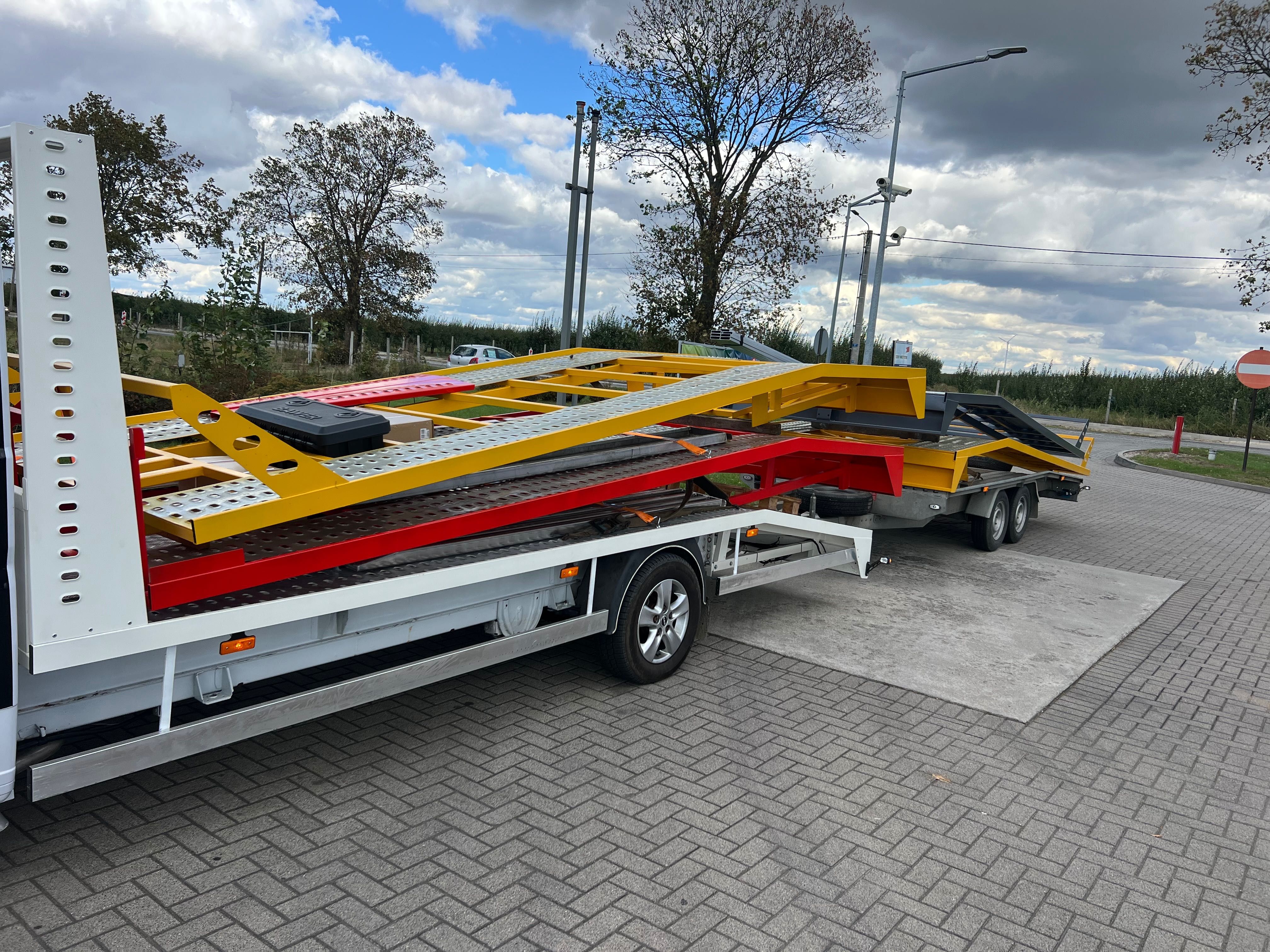 Ducato Boxer Jumper najazd platforma zabudowa auto laweta Nowe !