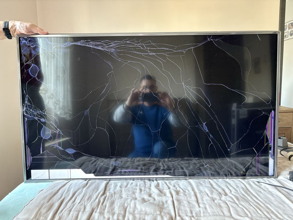Telewizor LG 50 cali uszkodzony