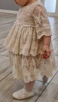 Sukienka na roczek dla dziewczynki Blanifi rozmiar 80