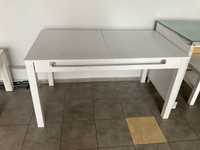 Biały stol biurko 140x80x76
