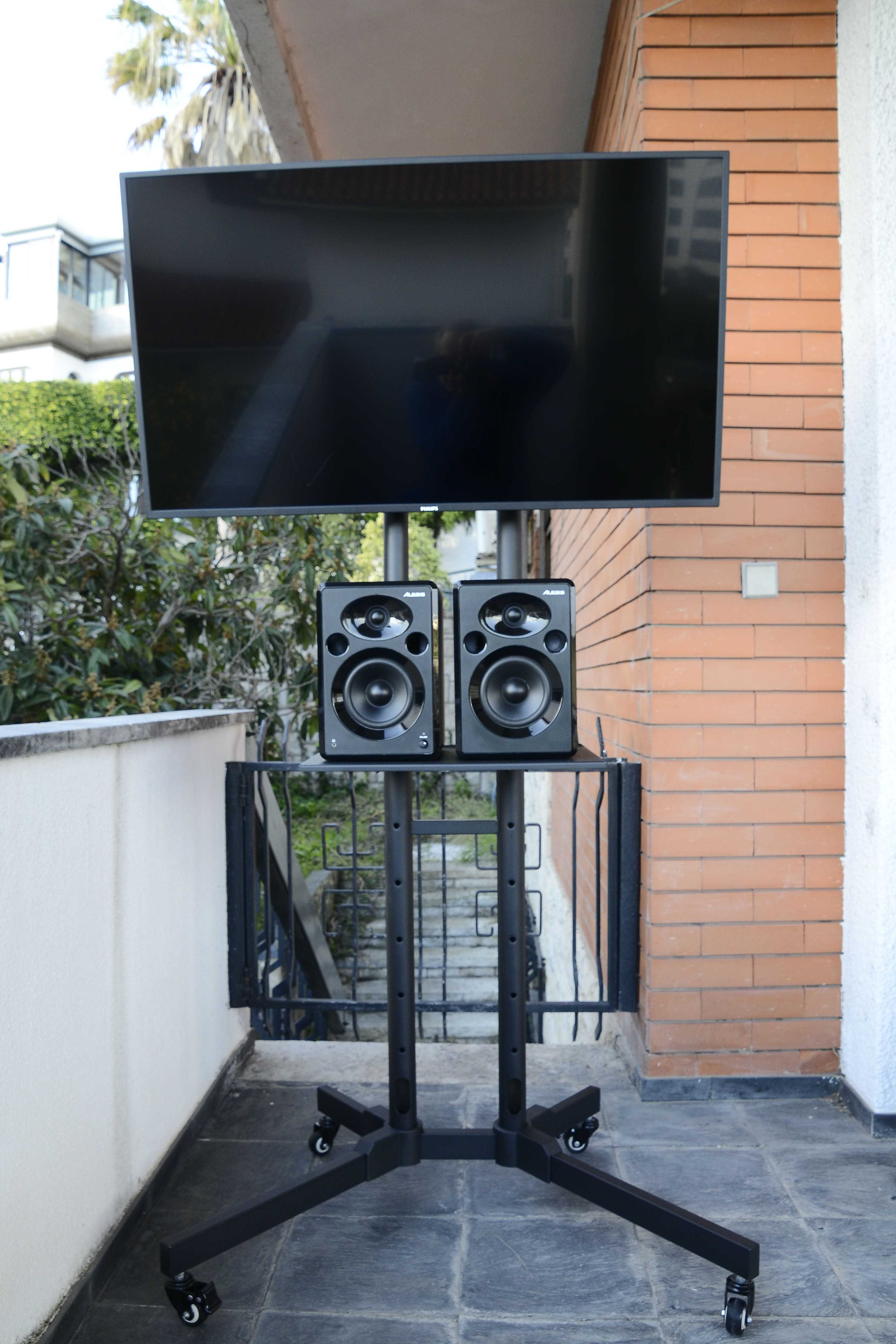 SUPORTE E MONITOR PHILIPS 43'' POLEGADAS FULL HD  SEMI-NOVO