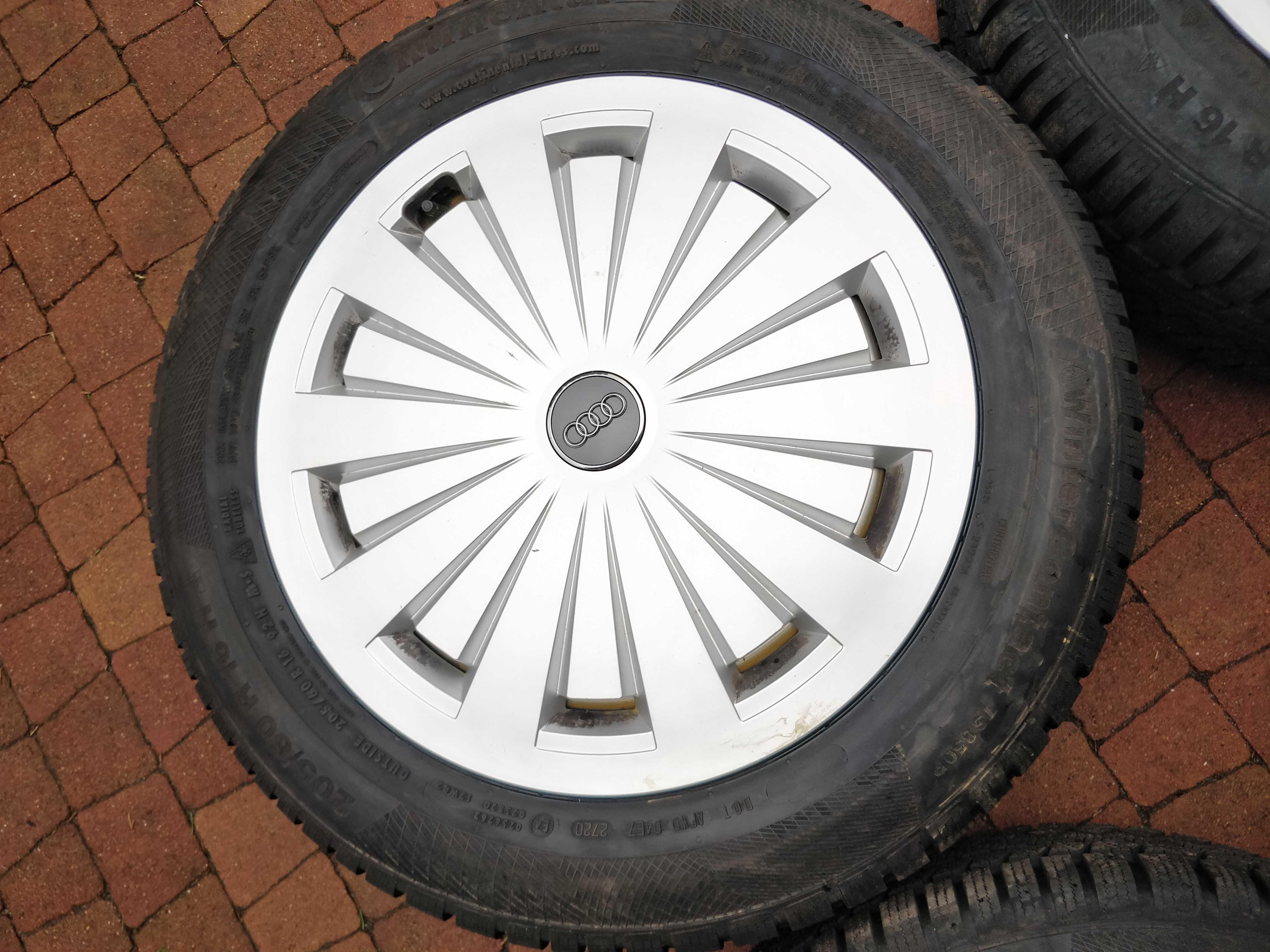 2492. Alufelgi Audi A4 B9 oryginał 8W0 7J ET35 5x112