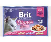 BRIT POUCH jelly fillet dinner plate (4x85g)