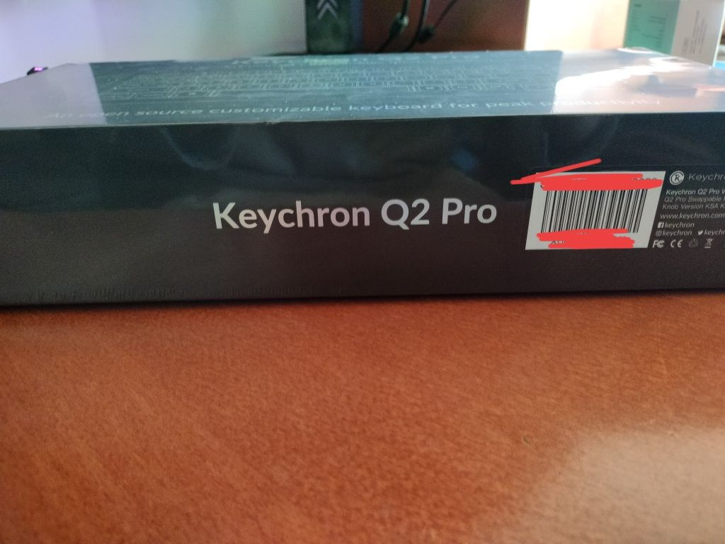 Teclado Keychron Q2 PRO Novo e Selado