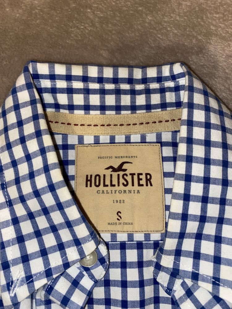 Клетчатая рубашка Hollister S