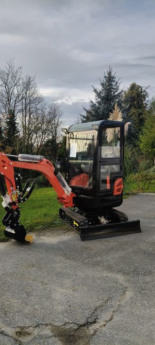 Nowa 1.8 T minikoparka koparka 3 łyżki