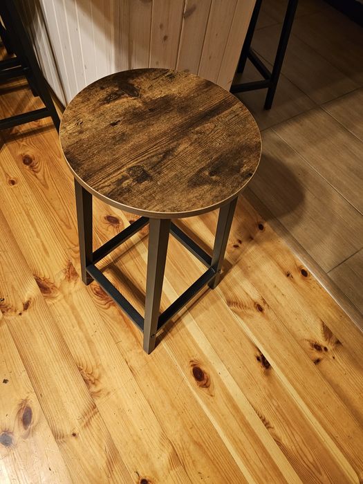 Hokery krzesła barowe kuchenne loft 2szt