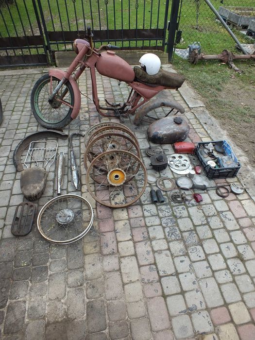 Części Wfm 125 M06 nie Romet Wsk Shl + Kurier ŚLĄSK