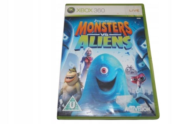 Gra Xbox 360 Monsters Vs Aliens