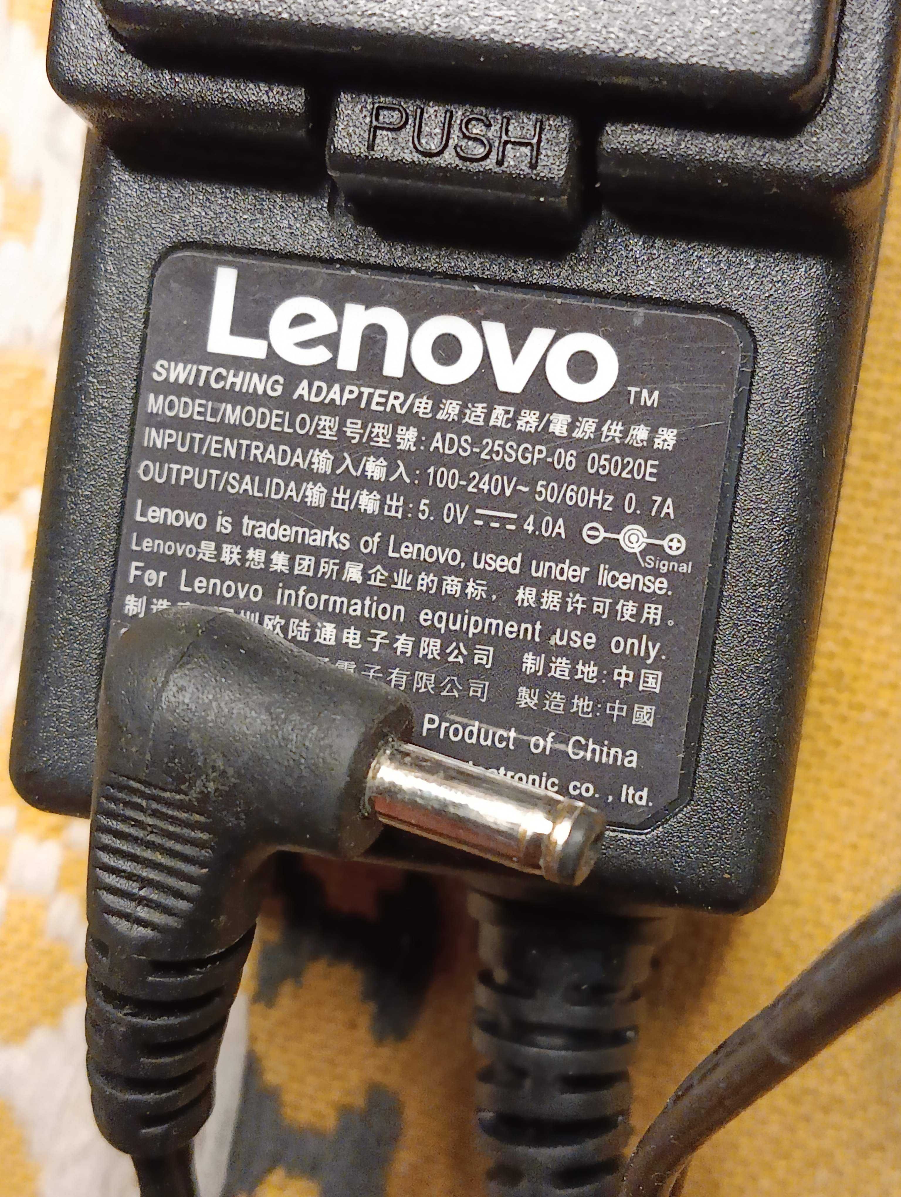 Зарядное блок питания для ноутбука нетбука Lenovo 5.0V 4.0A (3.5mm)