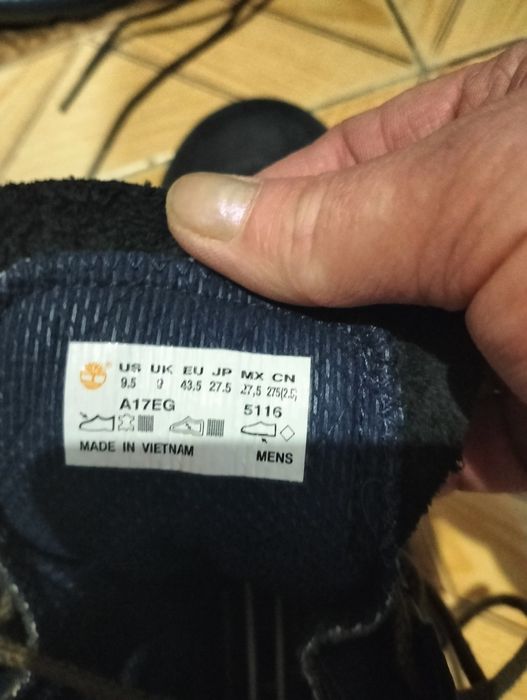 Черевикі чоловічі Timberland