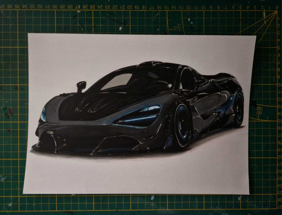 Rysunek McLaren 720s