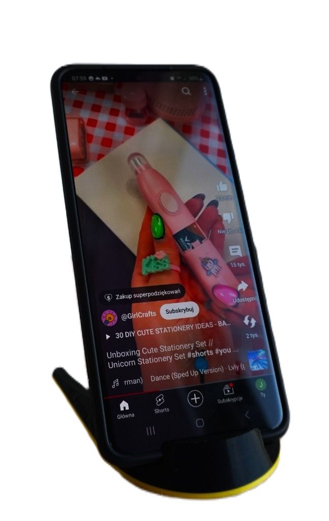 Stojak Podstawka na Telefon i Tablet dwukolorowy .