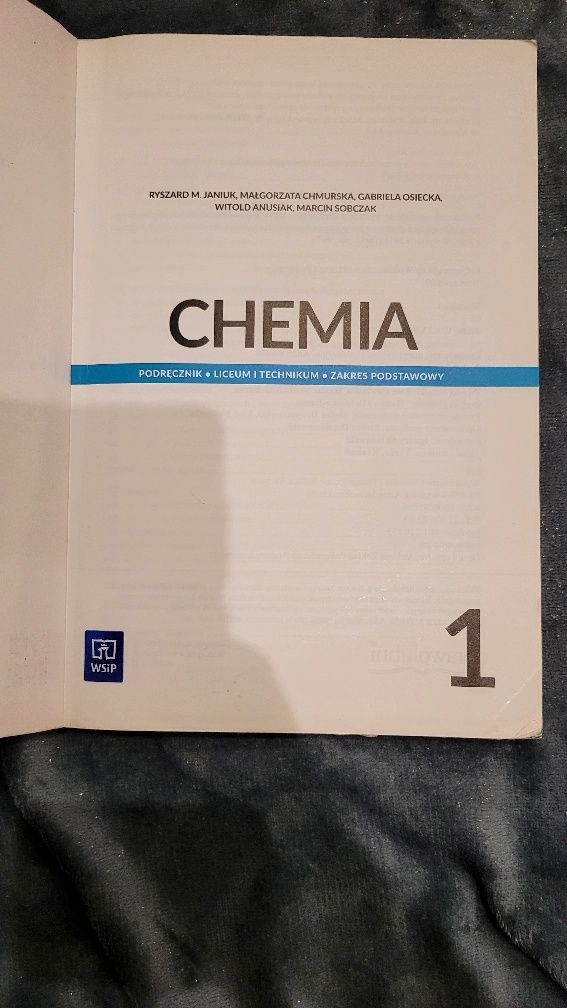 Podręcznik do chemii 1