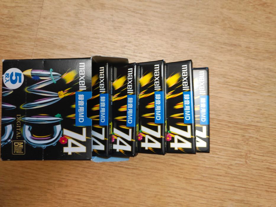 MD Minidysk Maxell 74