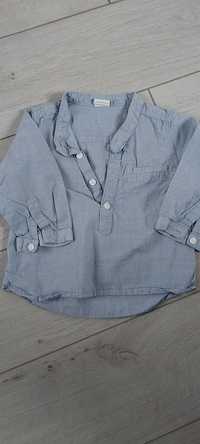 Koszula niemowlęca dla chłopca długi rękaw 68 H&M