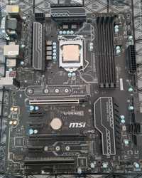 Motherboard Msi H270 PC Mate + Processador i5-7400