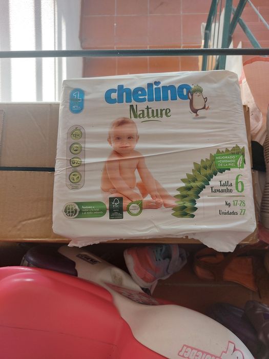 Fraldas tamanho 6