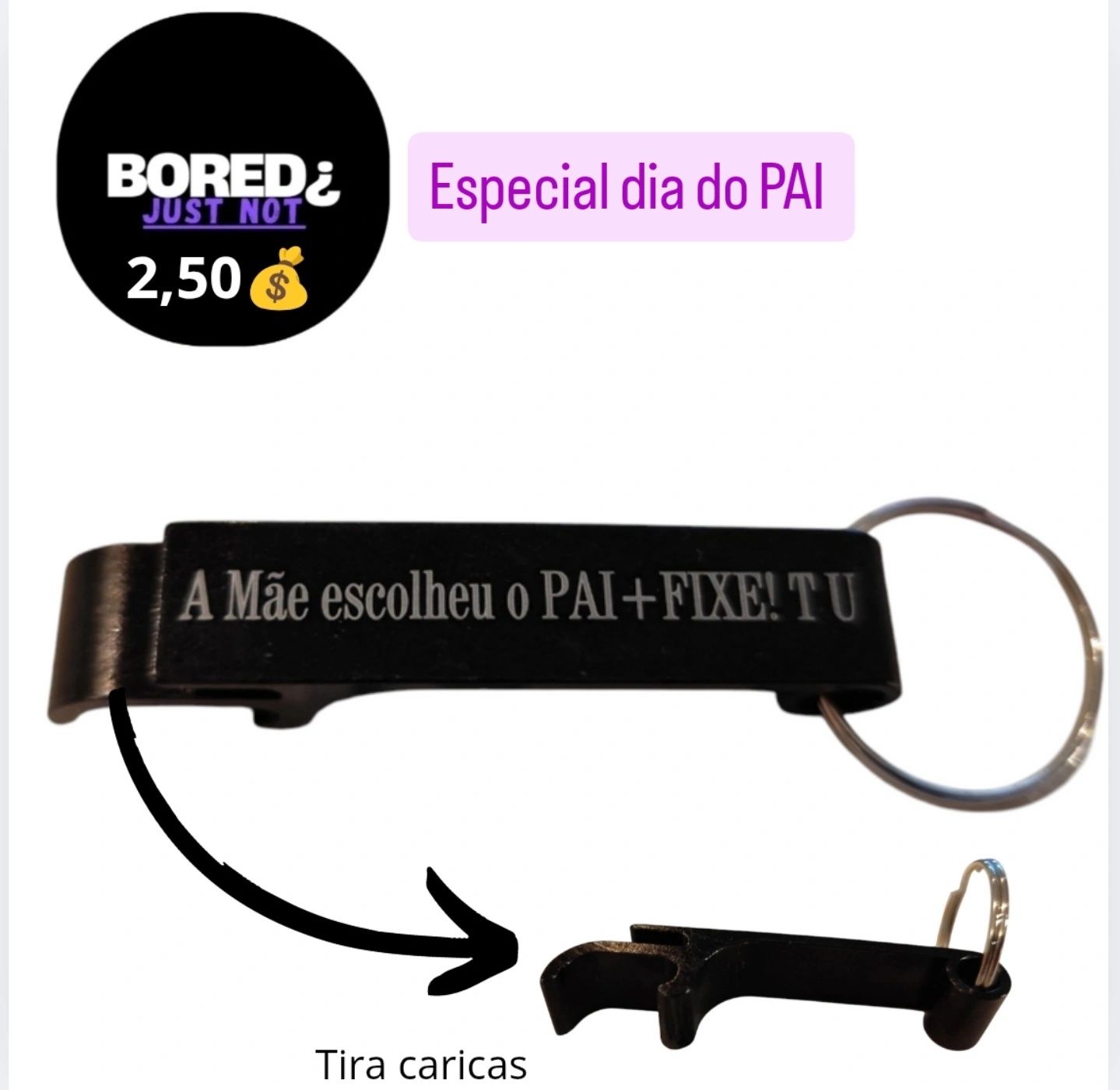 Porta chaves Dia do Pai