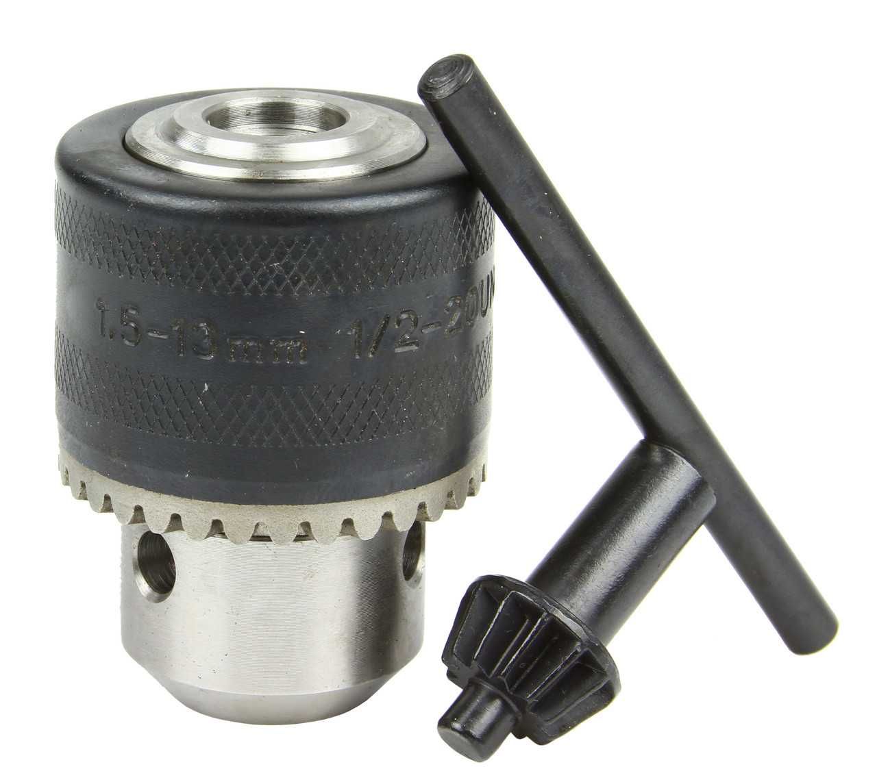 Uchwyt wiertarski główka głowica do wiertarki z kluczem 1,5-13mm 1/2"