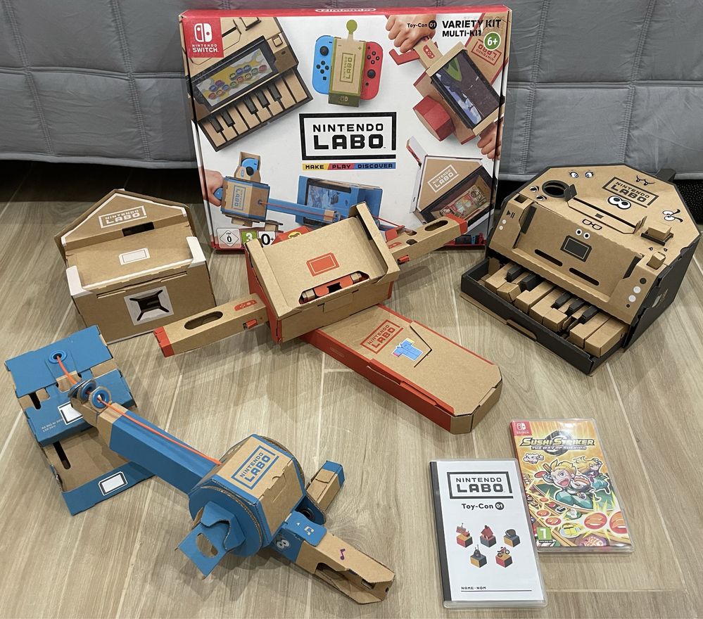 Nintendo Labo Toy-Con 01 (Todo Construido) + Extras de Oferta