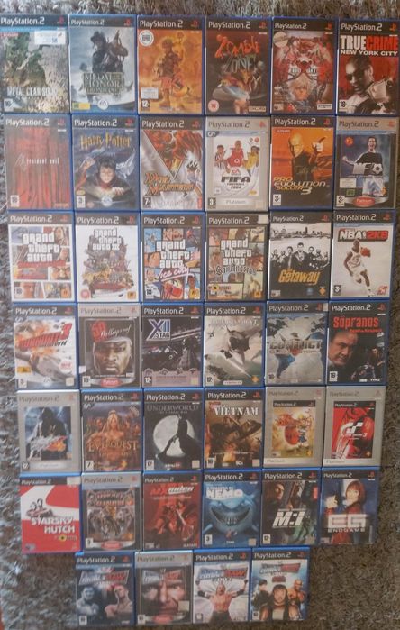 Ps2 vários jogos.