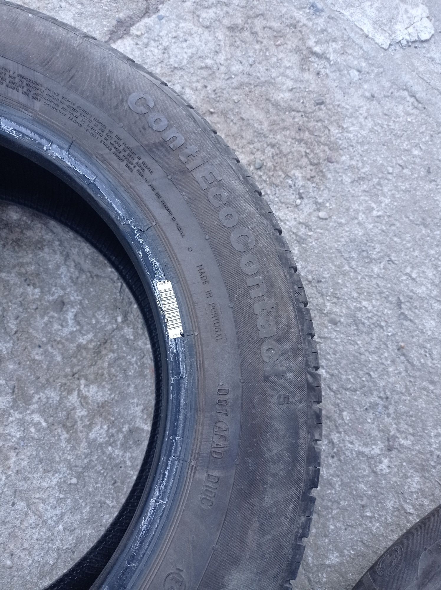 Opona letnia 2 sztuki Continental 185/65R15 88T