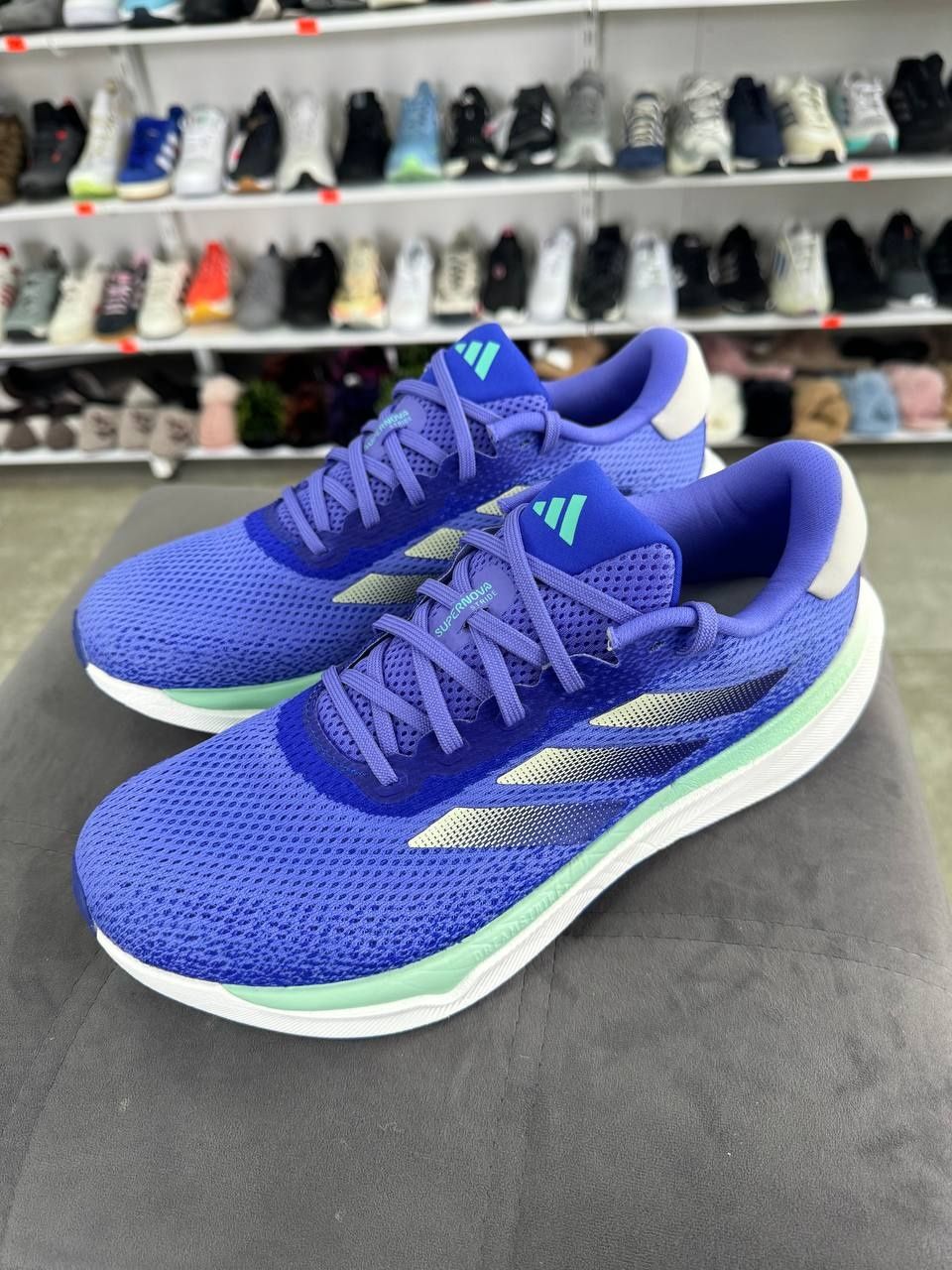 ОРИГІНАЛ 100% Кросівки Adidas Supernova Stride Running Shoes Blue 44