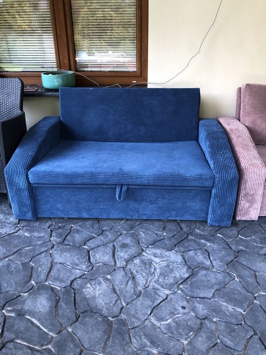 Sofa dwu osobowa z funkcją spania
