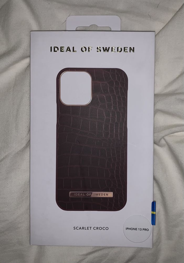 NOWY Case iPhone 13 Pro IDEAL OF SWEDEN Scarlet Croco