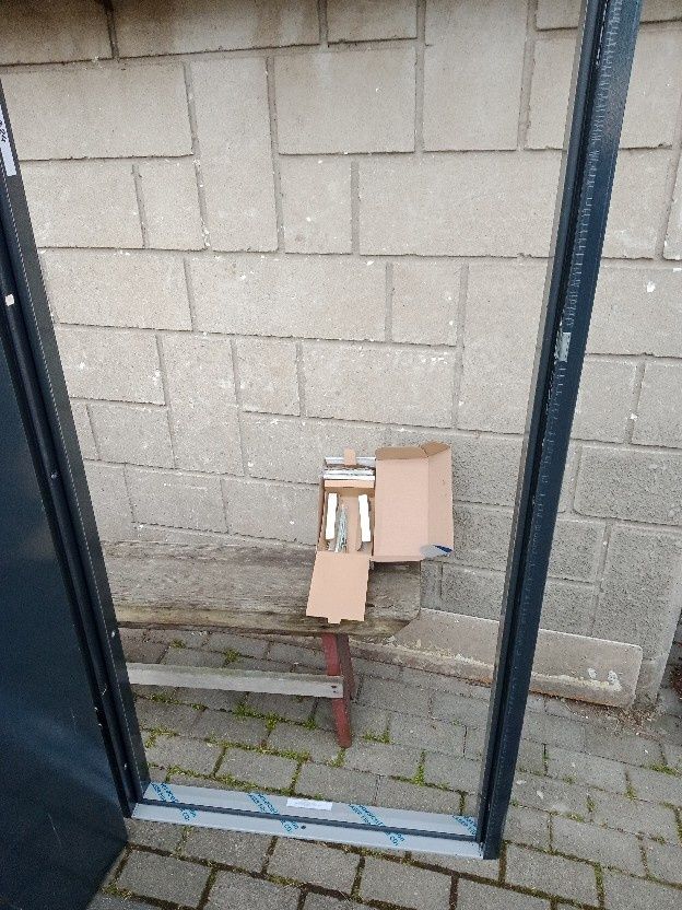 Drzwi zewnętrzne grafit